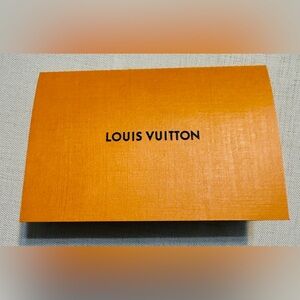 Louis Vuitton Receipt Envelope